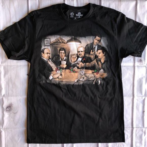 Gangsters Poker Game T-shirt New All Sizes - Picture 2 of 8